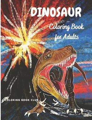 Dinosaur Coloring Book for Adults