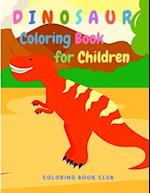 Dinosaur Coloring Book for Children