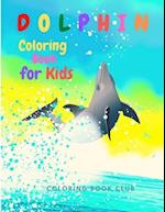 Dolphin Coloring Book for Kids