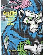 Graffiti Coloring Book fo Adults