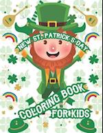 New St. Patrick's Day Coloring Book For Kids