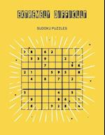 Extremely difficult sudoku puzzles