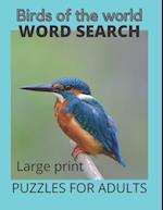 Birds of the World Word Search