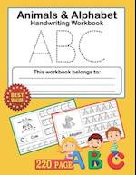 Animals And Alphabet HandWriting WorkBook