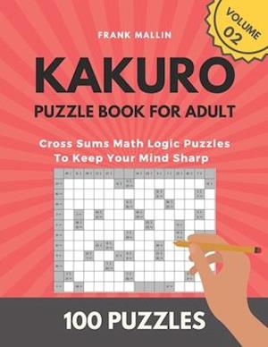 Kakuro Puzzle Book For Adult
