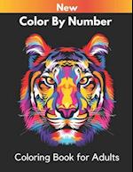 New Color By Number Coloring Book for Adults: An Adults Color By number Coloring Book ( color by number canvas ) 