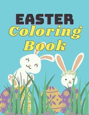 Få Easter Coloring Book af Sketch Book Edition som Paperback bog på engelsk