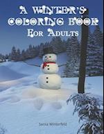 A Winter's Coloring Book For Adults