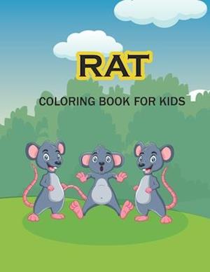 Rat Coloring Book for Kids