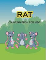 Rat Coloring Book for Kids