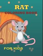 Rat Coloring Book for Kids