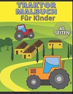 Traktor Malbuch Für Kinder