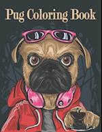Pug Coloring Book