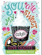 love quotes adult coloring book