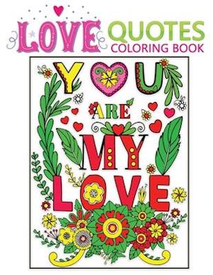 love quotes coloring book