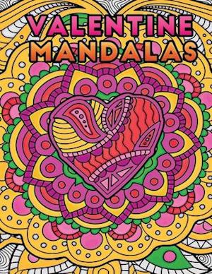 Valentine mandalas