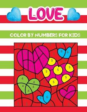 Love color by numbers for kids