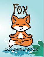 Fox Coloring Book