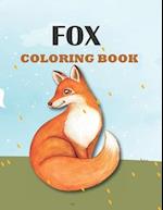 Fox Coloring Book