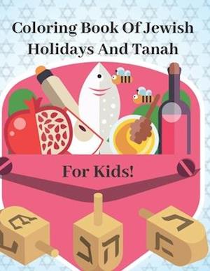 Coloring Book Of Jewish Holidays and Tanah