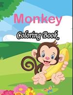 Monkey Coloring Book