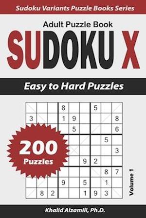 Sudoku X Adult Puzzle Book