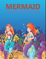 Mermaid coloring book for adults