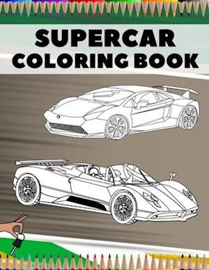 Supercar Coloring Book