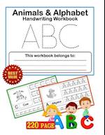 Animals And Alphabet HandWriting WorkBook