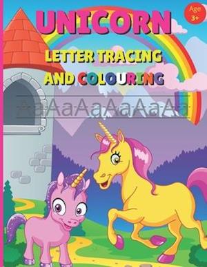 Unicorn Letter Tracing and Colouring