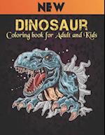 Dinosaur Coloring book for Adult and Kids