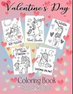 Valentine's Day Coloring Book For Kids