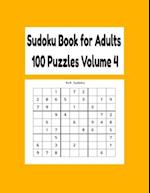 Sudoku Book for Adults 100 Puzzles Volume 4