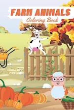 Farm Animals: Simple And Fun Design: Bunny,Horse,Cow,Pig,Chicken.... 