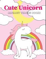 Cute Unicorn Alphabet Tracing Book