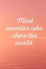 Mind inventor who shine the world