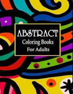 Abstract coloring books for adults