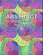Abstract coloring books for adults