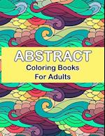 Abstract coloring books for adults