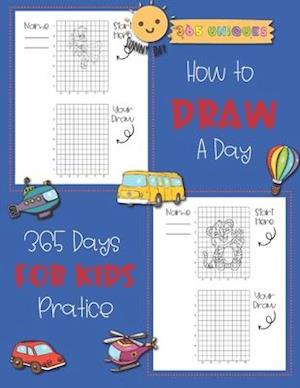 How to Draw A Day For kids