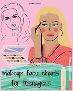 Makeup Face Charts for Teenagers