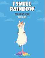I Smell Rainbow Coloring Book For Kids