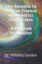 The Reasons to Believe Science Apologetics Certificates