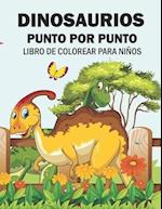 Dinosaurios Punto Por Punto Libro de Colorear para Niños