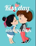 Kiss day coloring book