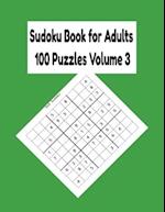 Sudoku Book for Adults 100 Puzzles Volume 3