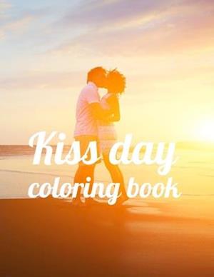 Kiss day coloring book