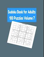 Sudoku Book for Adults 100 Puzzles Volume 7