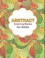 Abstract coloring books for adults