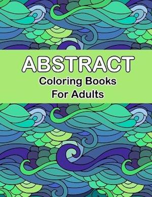 Abstract coloring books for adults